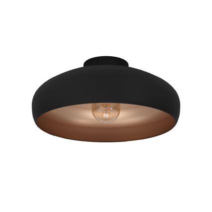 Eglo 55248 - Taklampa MOGANO 1xE27/60W/230V svart