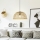 Eglo 55695 - Ljuskrona med textilsladd CLAVERDON 1xE27/40W/230V diameter 37 cm beige