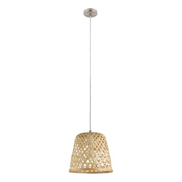 Eglo 55696 - Takpendel med kabel KIRKCOLM 1xE27/60W/230V beige