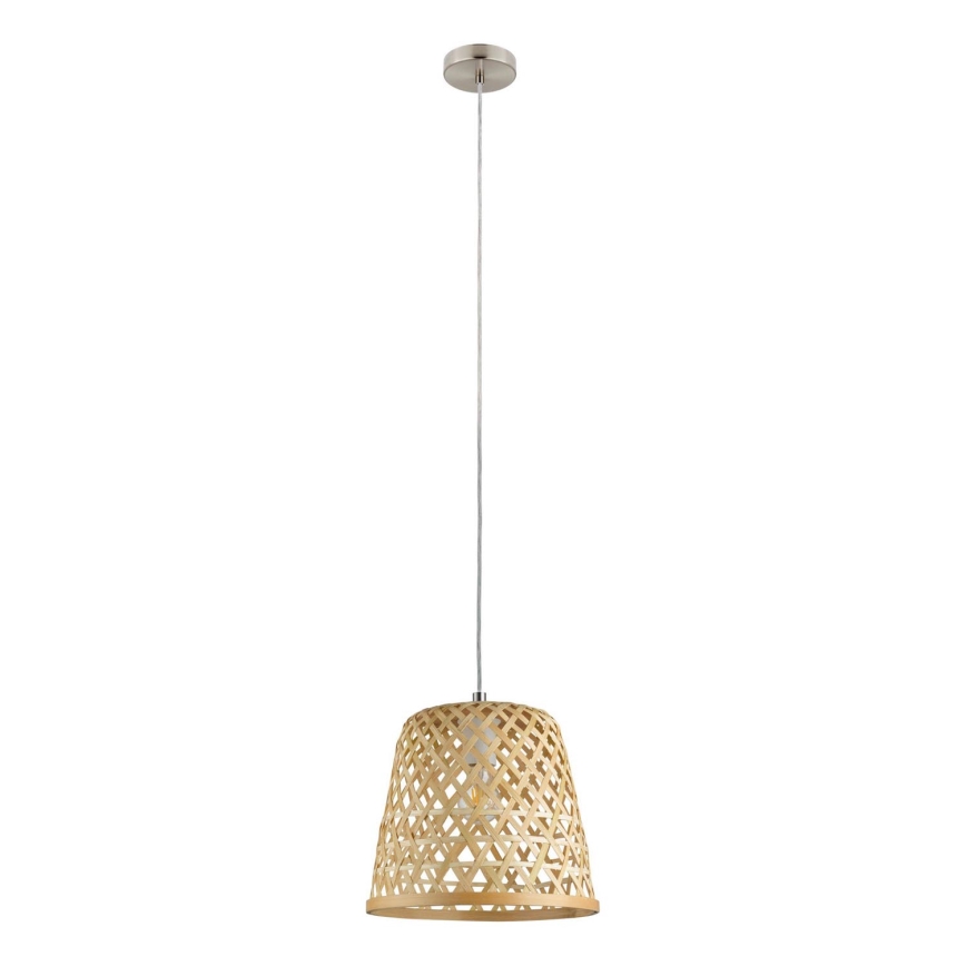 Eglo 55696 - Takpendel med kabel KIRKCOLM 1xE27/60W/230V beige