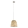 Eglo 55696 - Takpendel med kabel KIRKCOLM 1xE27/60W/230V beige