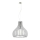 Eglo 61715 - Ljuskrona med textilsladd TINDORI 1xE27/60W/230V diameter 50 cm vit