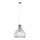 Eglo 61915 - Ljuskrona med textilsladd TINDORI 1xE27/60W/230V diameter 38 cm vit