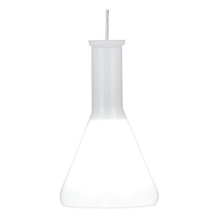 Eglo 62264 - Ljuskrona med textilsladd PASCOA PRO 1xE27/60W/230V 16,8 cm vit