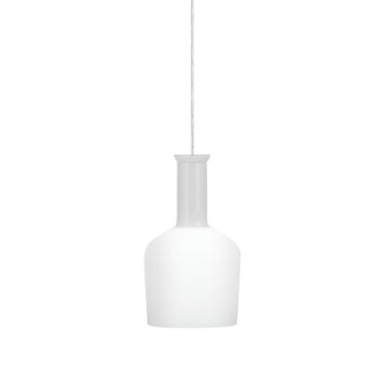 Eglo 62265 - Ljuskrona med textilsladd PASCOA PRO 1xE27/60W/230V 15,6 cm vit