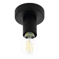 Eglo 64104 - Taklampa IGUALA 1xE27/40W/230V svart