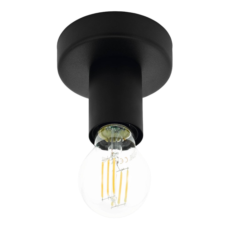 Eglo 64104 - Taklampa IGUALA 1xE27/40W/230V svart