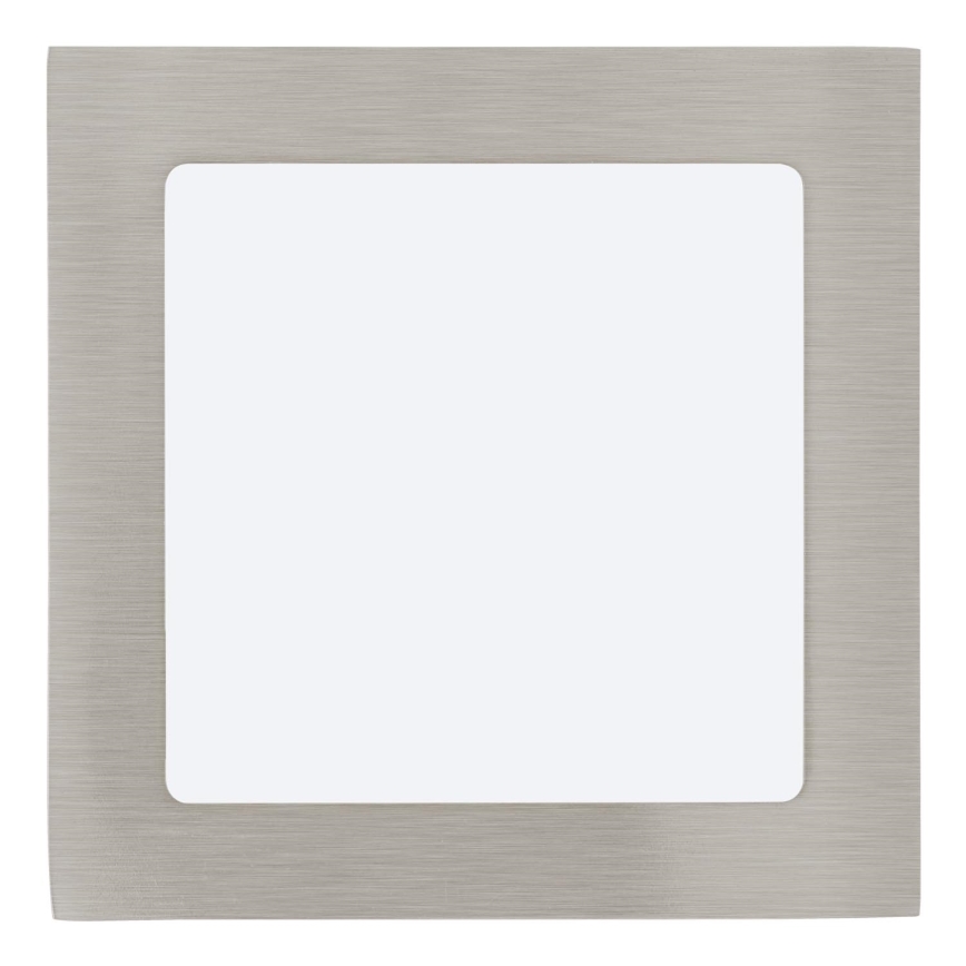 Eglo 64626 - LED infälld belysning FUEVA 1 PRO LED/10,9W/230V 3000K 17x17 cm matt krom