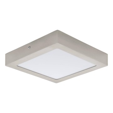 Eglo 64721 -LED taklampa FUEVA PRO LED/19W/230V 4000K 22,5x22,5 cm matt krom