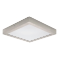 Eglo 64728 - LED taklampa FUEVA PRO LED/25W/230V 3000K 30x30 cm matt krom
