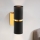 Eglo 64795 - LED väggbelysning PASSA PRO 2xGU10/3,3W/230V 3000K svart/guld