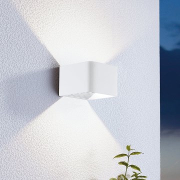 Eglo 65043 - LED vägglampa för utomhusbruk DONINNI PRO LED/5W/230V IP44 vit