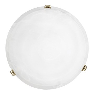Eglo 7185 - Takbelysning SALOME 1xE27/60W/230V alabaster Reservglas