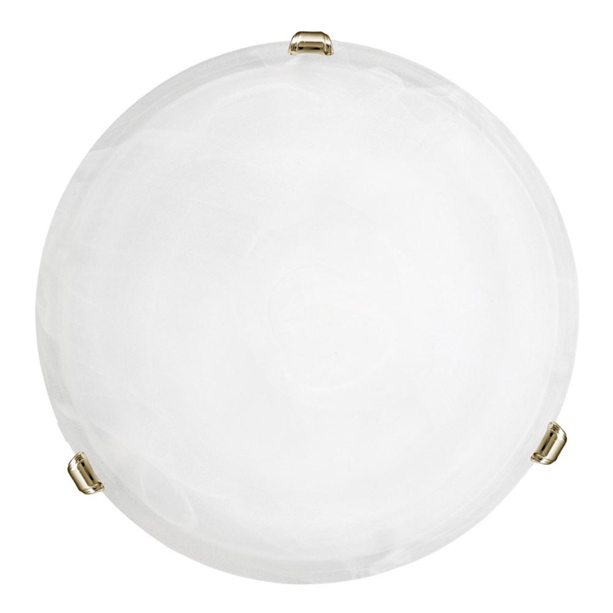 Eglo 7185 - Takbelysning SALOME 1xE27/60W/230V alabaster Reservglas
