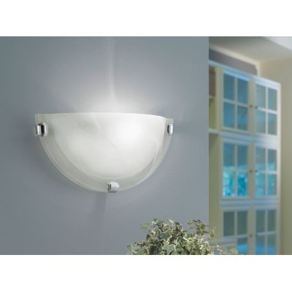 Eglo - Vägglampa 1xE27/60W/230V