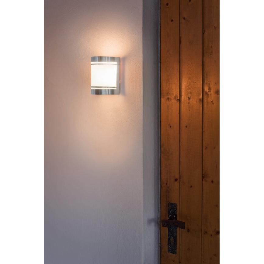 Eglo 74009 - Vägglampa för utomhusbruk ROSADA 1xE27/40W/230V IP44