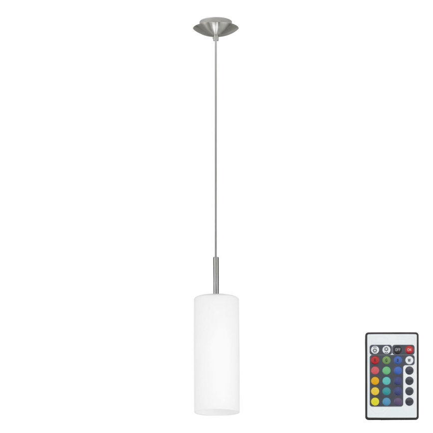 Eglo 75251 - LED RGB Dimbar Ljuskrona med snöre ELLUNO-C E27/7,5W/230V