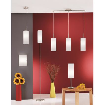 Eglo 75251 - LED RGB Dimbar Ljuskrona med snöre ELLUNO-C E27/7,5W/230V