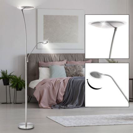 Eglo 75316 - LED Golvlampa PENJA 1xLED/18W+1xLED/6W