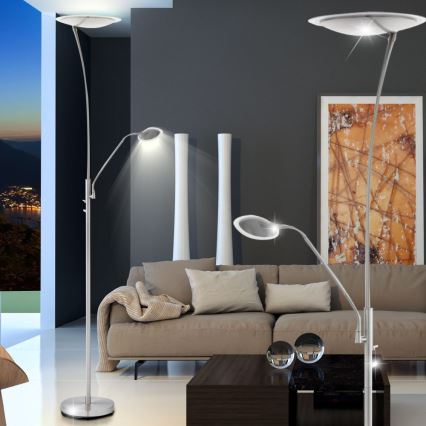 Eglo 75316 - LED Golvlampa PENJA 1xLED/18W+1xLED/6W
