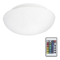 Eglo 75351 - LED RGB Dimbar taklampa ELLA-C 1xE27/7,5W/230V + fjärrkontroll