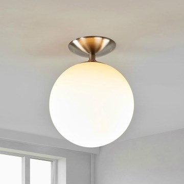 Eglo 75358 - RGBW Ljusreglerad taklampa RONDO-C 1xE27/7,5W/23V diameter 25 cm + fjärrkontroll