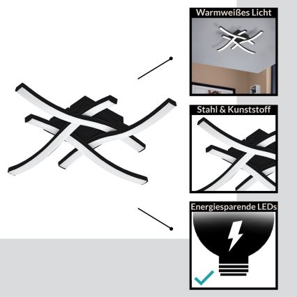 Eglo - LED fäst ljuskrona LED/16W/230V