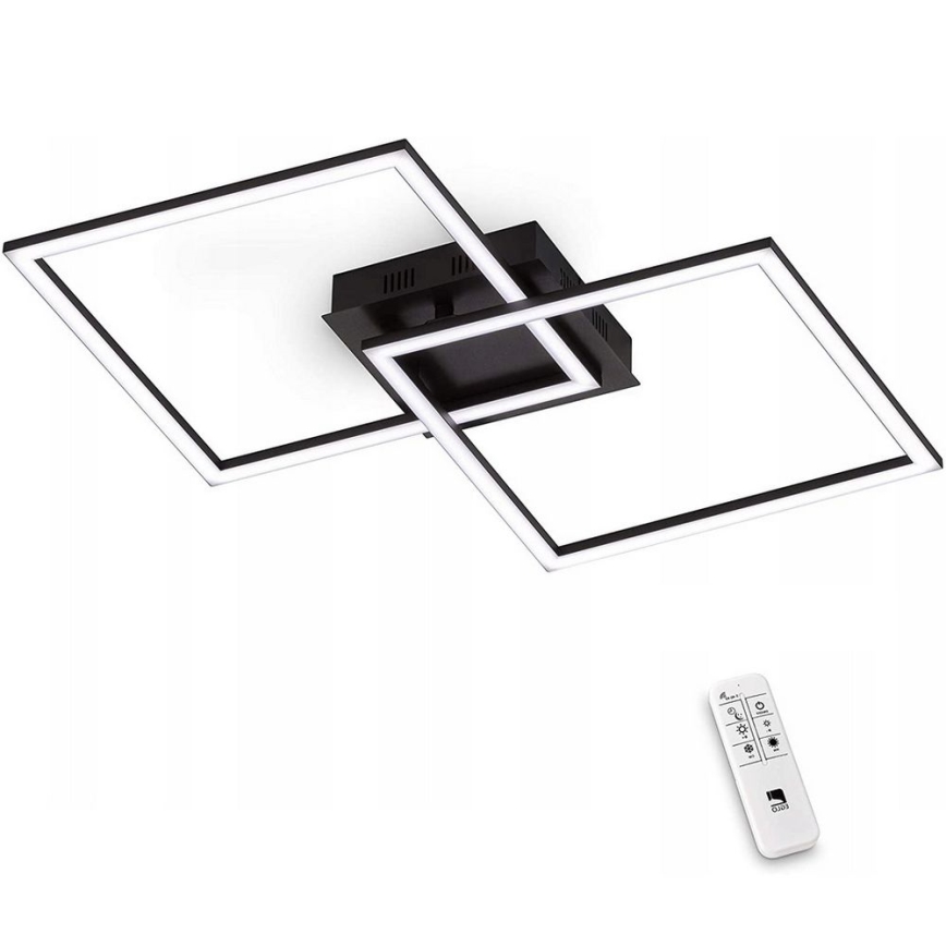 Eglo - Fäst LED ljusreglerad ljuskrona LED/28W/230V 3000-6500K + fjärrkontroll