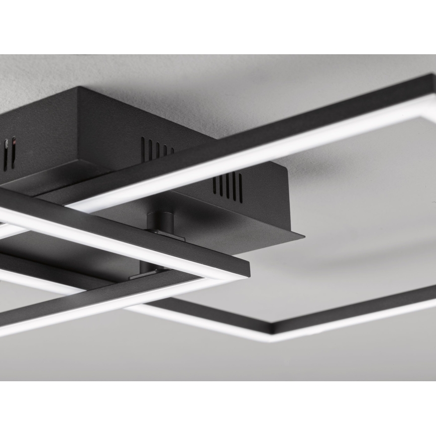 Eglo - Fäst LED ljusreglerad ljuskrona LED/28W/230V 3000-6500K + fjärrkontroll