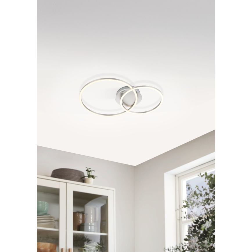 Eglo - LED RGB dimbar fäst ljuskrona LED/21,5W/230V 3000-6500K + fjärrkontroll