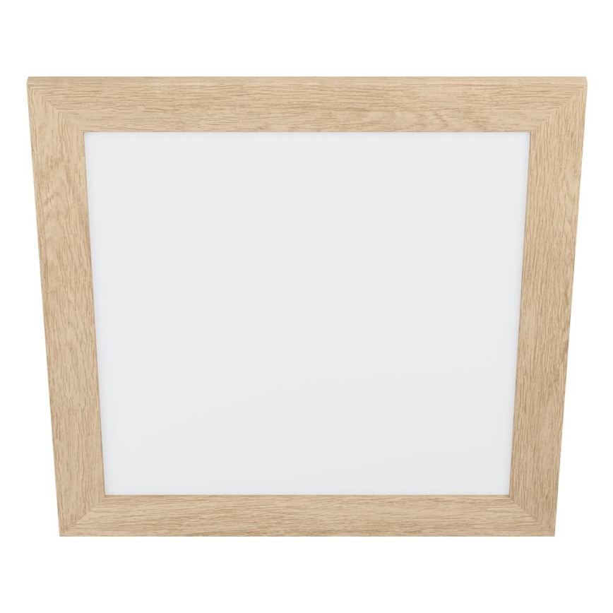Eglo 75643 - LED taklampa CALEMAR LED/19W/230V 4000K 43,7x 43,7 cm brun