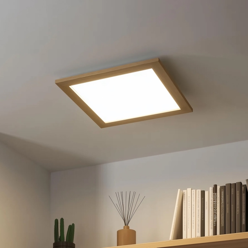 Eglo 75643 - LED Taklampa CALEMAR LED/19W/230V 4000K 43,7x43,7 cm ek