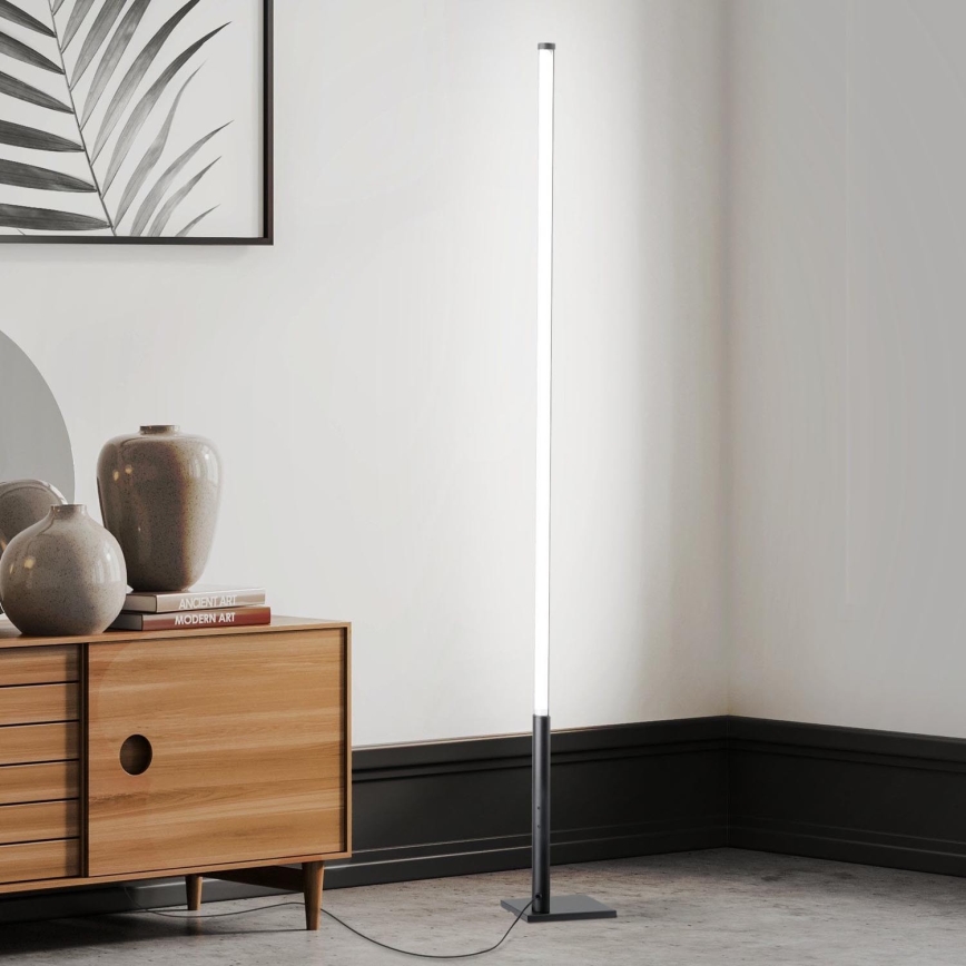 Eglo - LED ljusreglerad golvlampa LED/14W/230V 2700-6500K + fjärrkontroll
