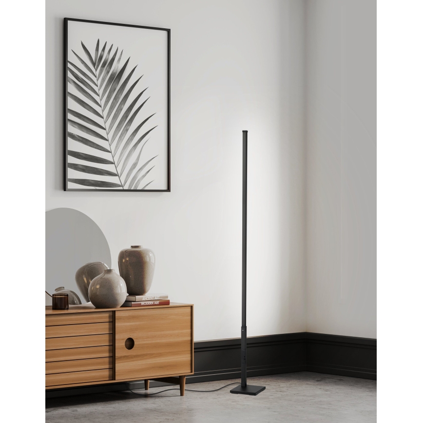 Eglo - LED ljusreglerad golvlampa LED/14W/230V 2700-6500K + fjärrkontroll