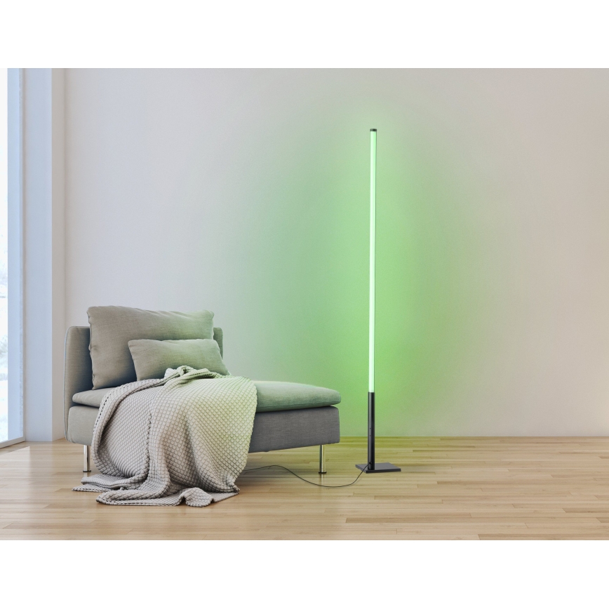 Eglo - LED RGB Ljusreglerad golvlampa LED/13,5W/230V 2700-6500K + fjärrkontroll
