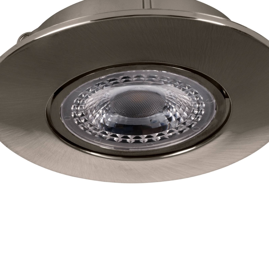 Eglo 75765 - KIT 3x LED infälld belysning ZUJAR LED/3,4W/230V matt krom