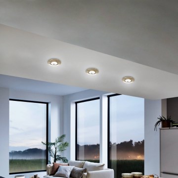 Eglo 75765 - KIT 3x LED infälld belysning ZUJAR LED/3,4W/230V matt krom