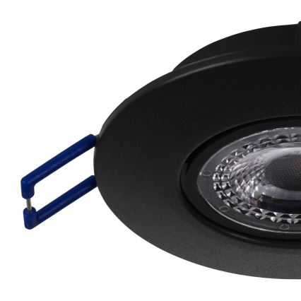 Eglo 75765 - KIT 3x LED infälld belysning ZUJAR LED/3,4W/230V svart