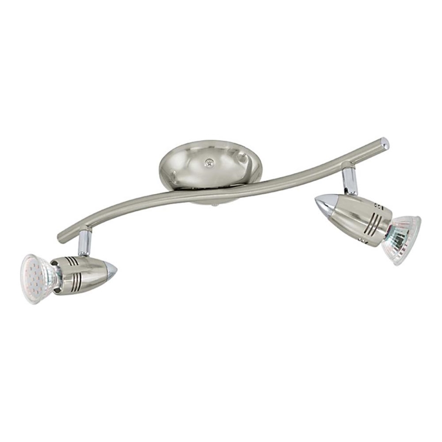 Eglo 78023 - LED spotlight MAGNUM 2xGU10/3W/230V 3000K matt krom