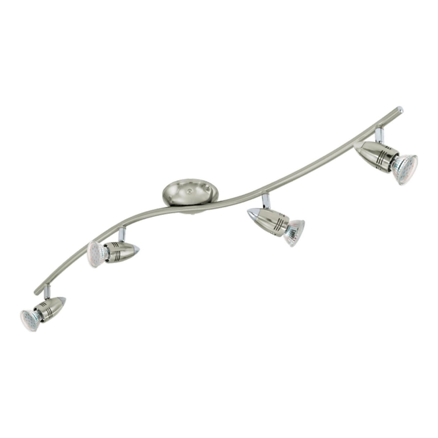 Eglo 78025 - LED spotlight MAGNUM 4xGU10/3W/230V 3000K matt krom