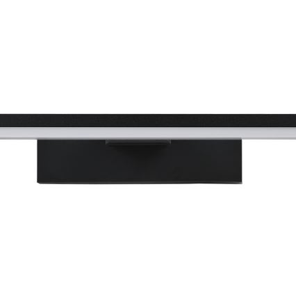 Eglo 780431 - Badrumsspegel med LED-belysning BETETA LED/11W/230V 60 cm IP44 svart