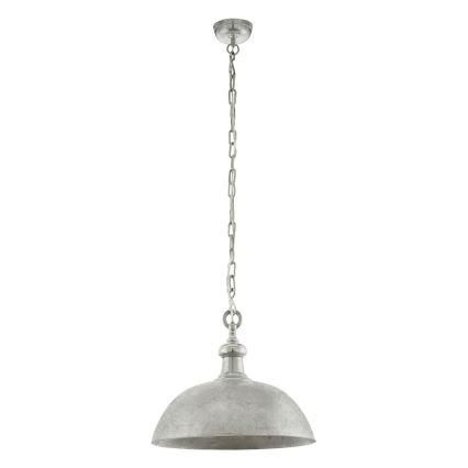 Eglo 78301 - Ljuskrona med snöre EASINGTON 1xE27/60W/230V Ø 500 mm