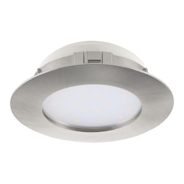 Eglo 78747 - LED Dimbar infälld belysning PINEDA LED/12W/230V matt krom