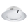 Eglo 78748 - LED Dimbar infälld belysning PINEDA LED/12W/230V skinande krom