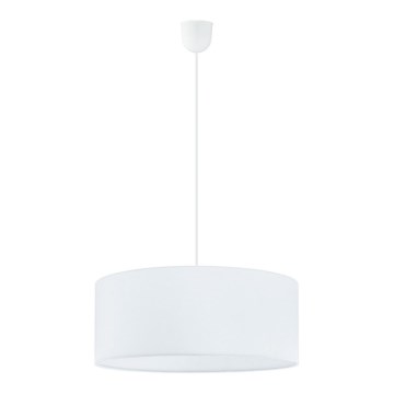 Eglo 79065 - Pendellampa med sladd SITIA 3xE27/60W/230V vit