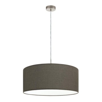 Eglo 79126 - Ljuskrona med snöre PASTERI 1xE27/60W/230V brun
