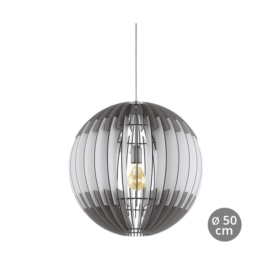 Eglo 79138 - Ljuskrona med snöre OLMERO 1xE27/60W/230V