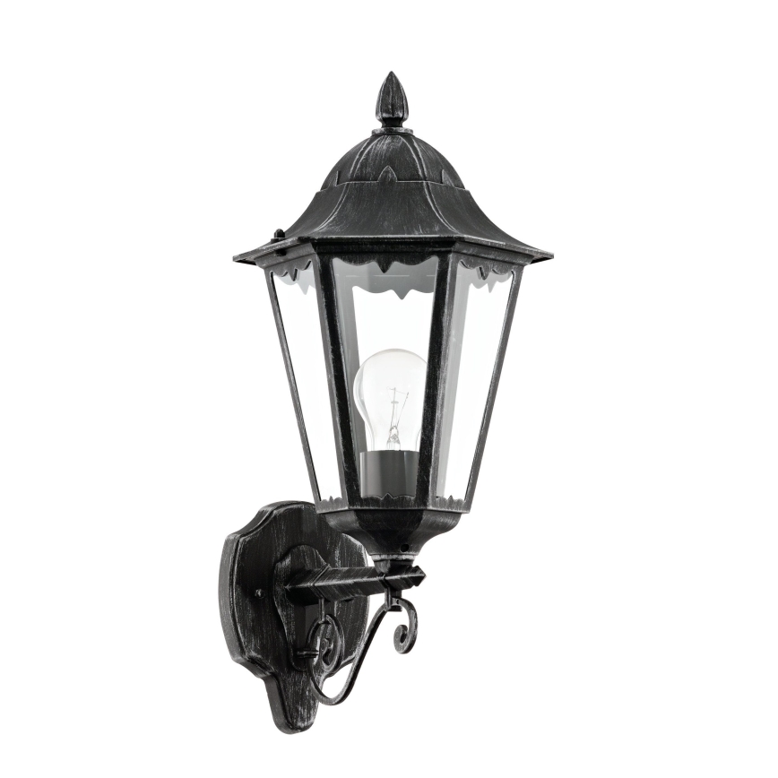 Eglo 79267 - Vägglampa för utomhusbruk NAVEDO 1xE27/60W/230V IP44
