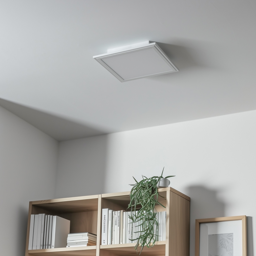 Eglo 79322 - LED Dimbar taklampa SALOBRENA LED/16W/230V 4000K 30x30 cm vit