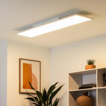 Eglo 79328 - LED taklampa SALOBRENA-RW LED/34W/230V 2700/4000K 120x30 cm vit